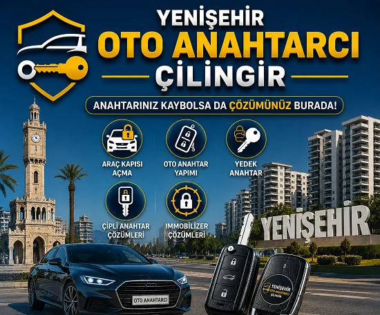 Yenişehir Oto Anahtarcı Çilingir